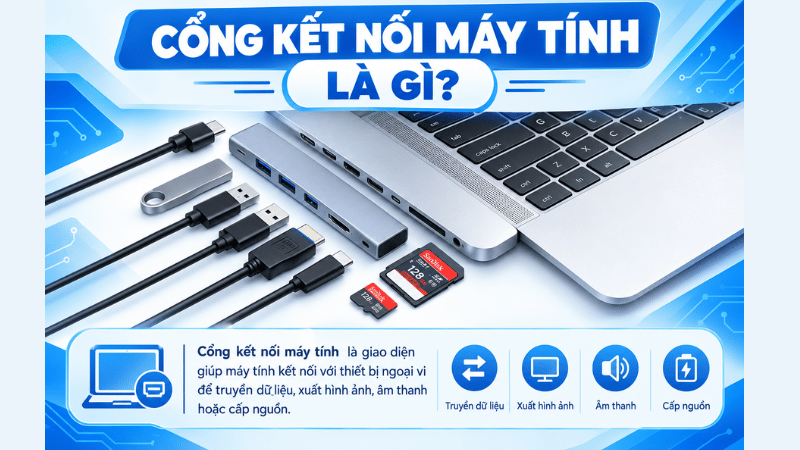 Cổng Kết Nối Máy Tính Là Gì?