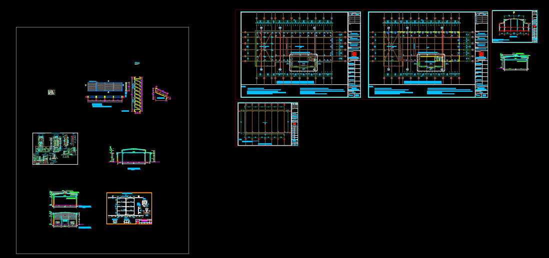 File cad nhà công nghiệp 2