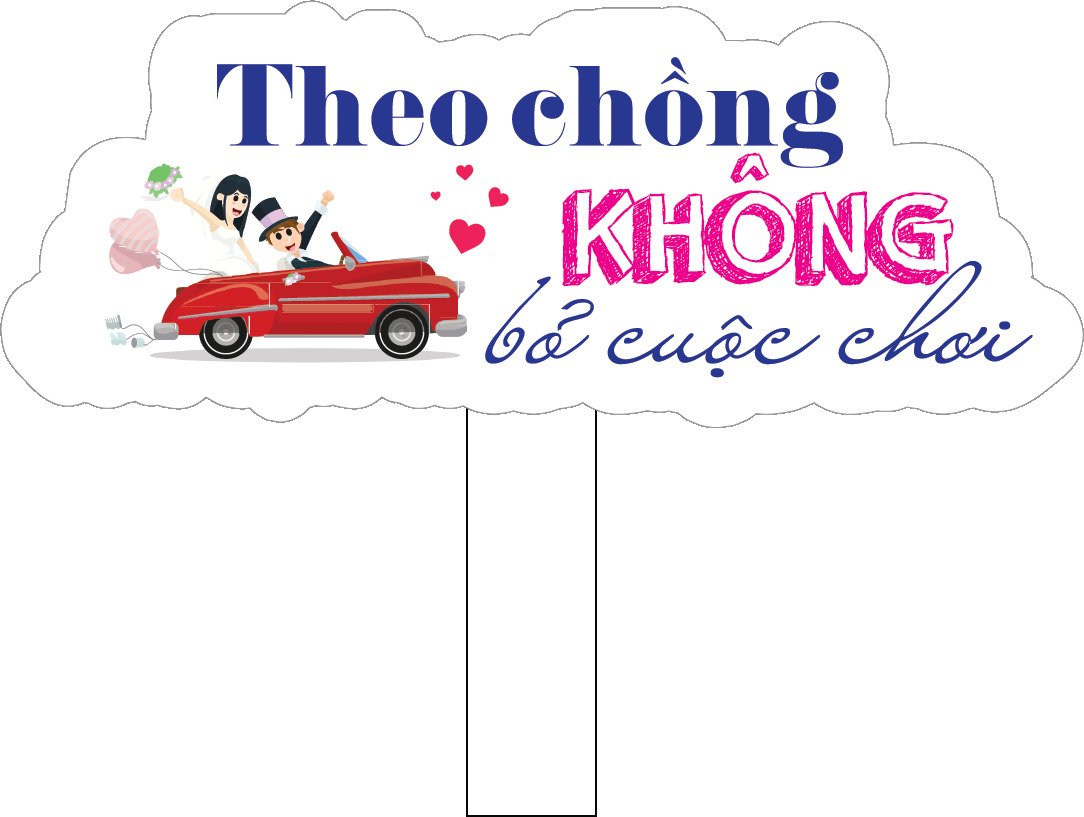 Mẫu hashtag theo chồng không bỏ cuộc chơi