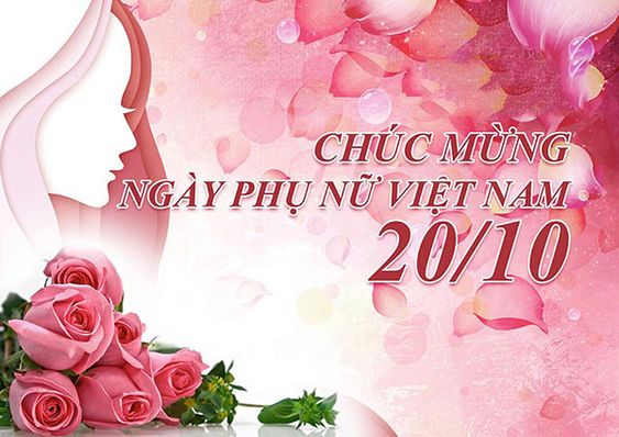 Phông nền 20/10 mẫu 3