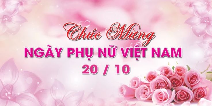 Phông nền 20/10 mẫu 4