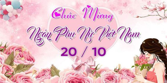 Phông nền 20/10 mẫu 6