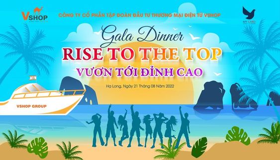 Tổng hợp backdrop gala dinner công ty ấn tượng nhất
