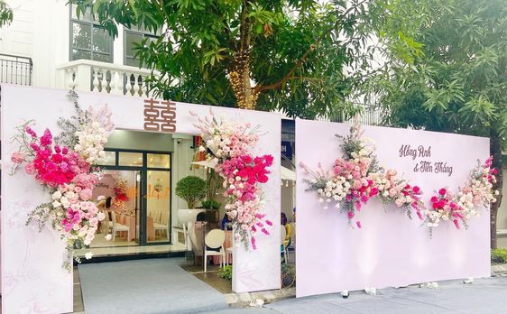 Tổng hợp background cổng đám cưới