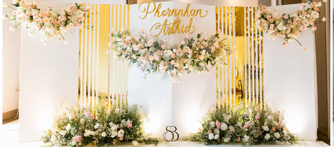 Tổng hợp background đám cưới nhà hàng