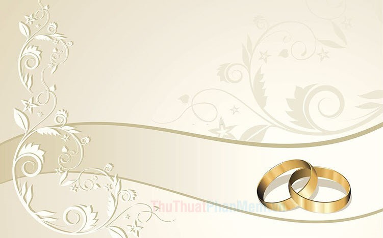 Tổng hợp vecto background đám cưới 