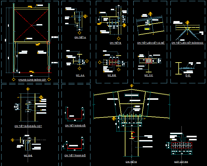 FREE DOWNLOAD - TỔNG HỢP BẢN VẼ CAD NHÀ XƯỞNG CÔNG NGHIỆP ĐẸP