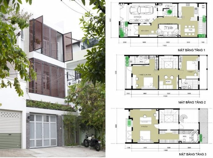 FREE DOWNLOAD - 10+ BẢN VẼ NHÀ PHỐ FULL