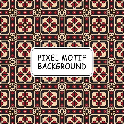 Pixel pattern background vector free download