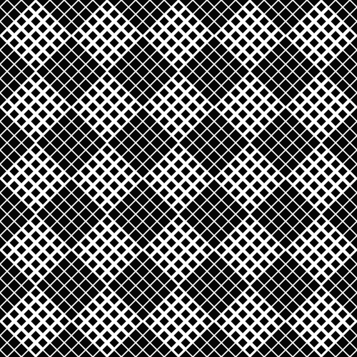 Black diamond square seamless pattern vector free download