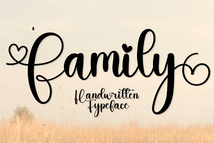 Font Đám Cưới Family 2