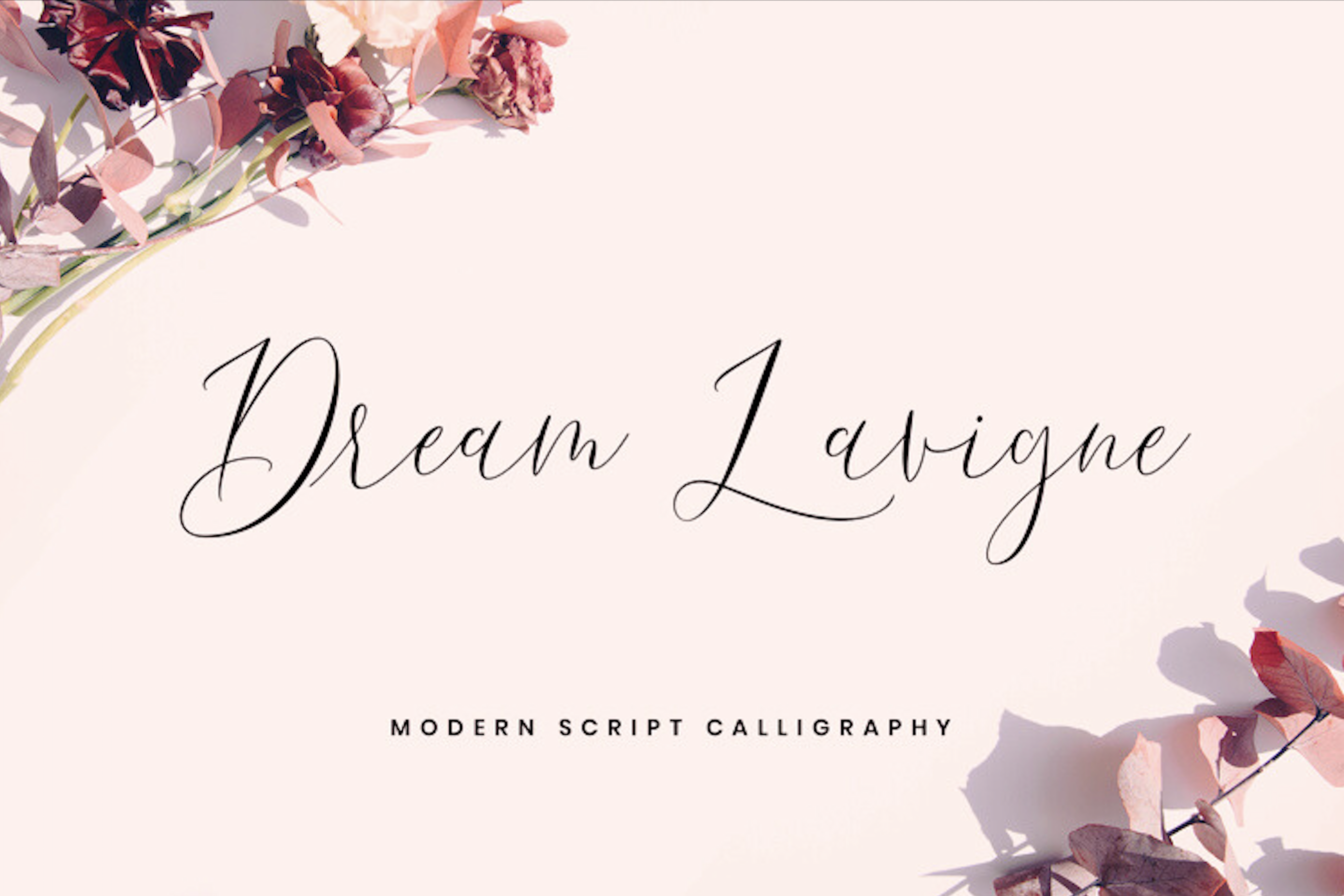 Font Đám Cưới Dream Lavigne Script