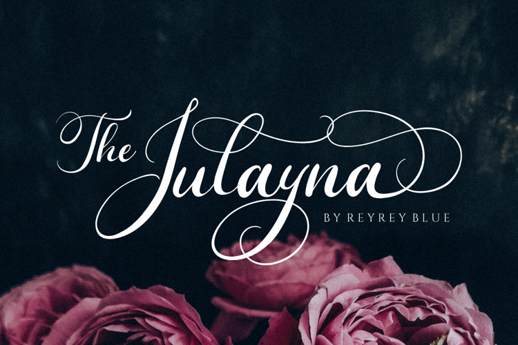 Font đám cưới the julayna