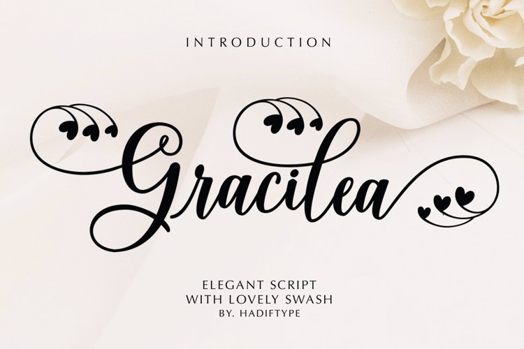 Font đám cưới gracilea script