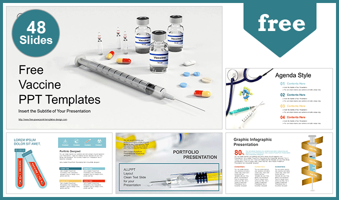 Mẫu Powerpoint phát triển vắc-xin