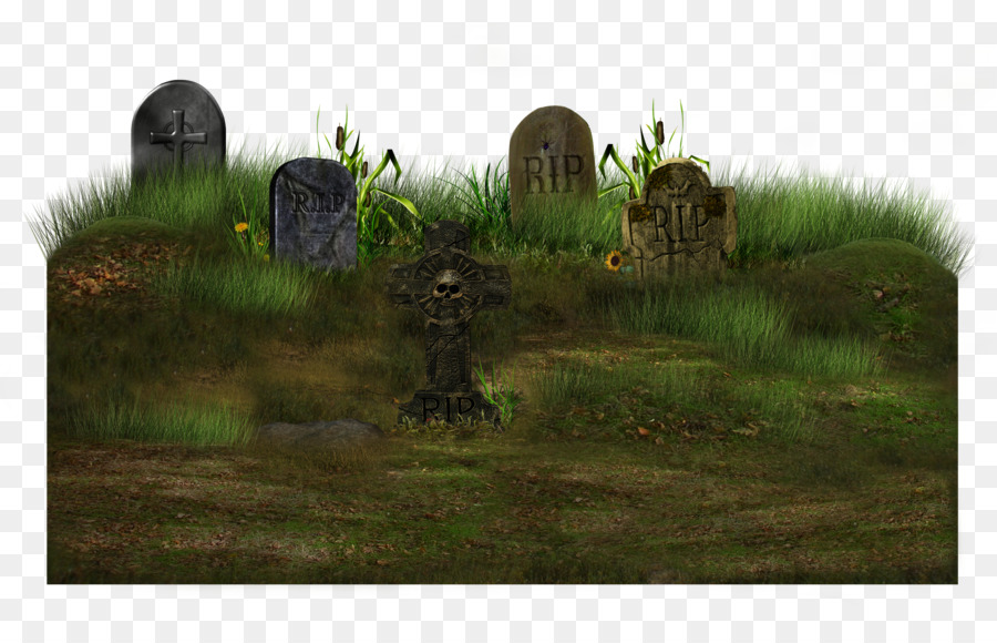 Những ngôi mộ trang trí hallowen