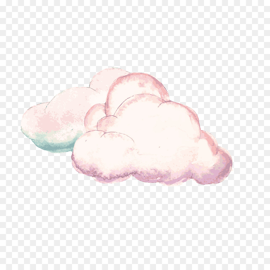 Hình png đám mây hồng