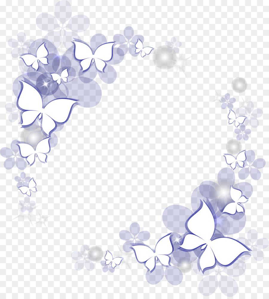 Hình png hoa văn bướm