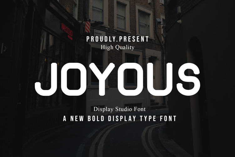 Font đám cưới joyous