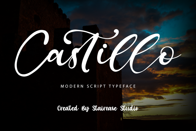 Font đám cưới castillo