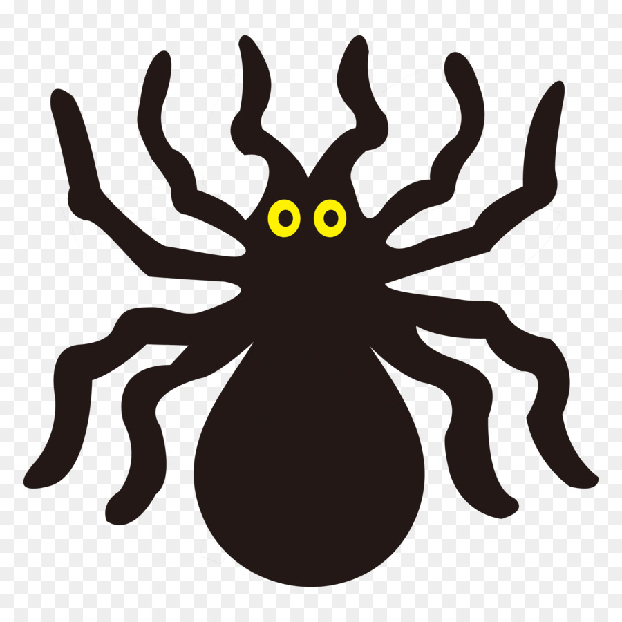 Con nhện đen mắt vàng
