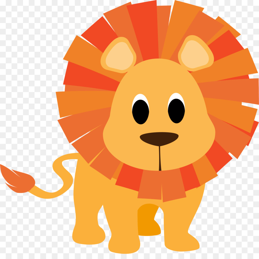 Hình png con sư tử hoạt hình