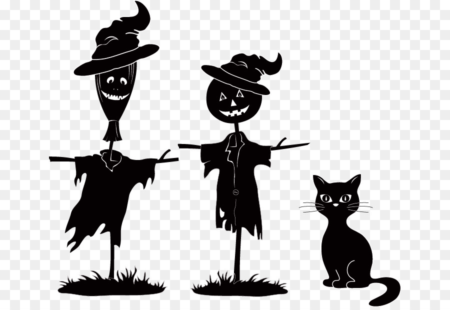 Người rơm và mèo đen