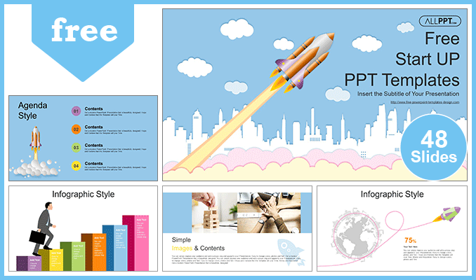 Mẫu Powerpoint bắt đầu kinh doanh