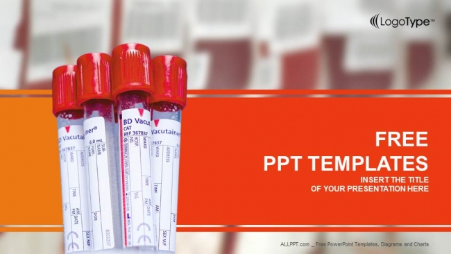Mẫu Powerpoint xét nghiệm máu sinh hóa