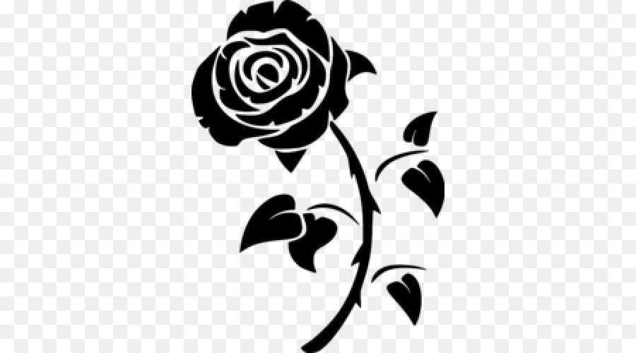 Hình png bông hồng đen