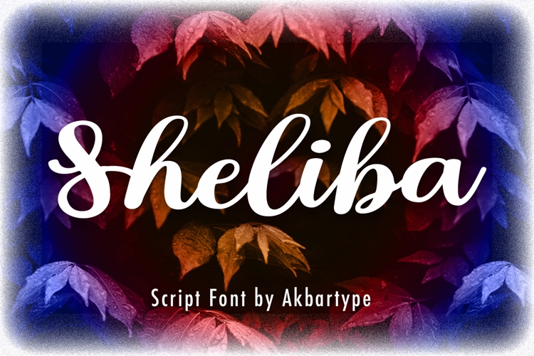 Font đám cưới sheliba script