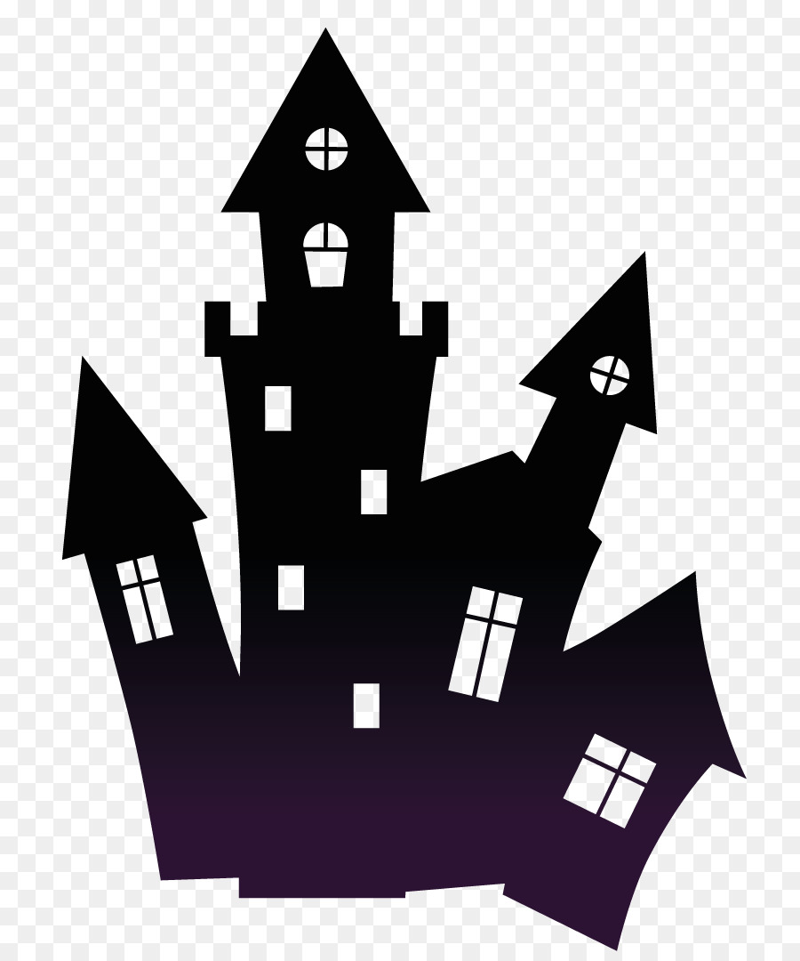 Ngôi nhà ma ám màu đen