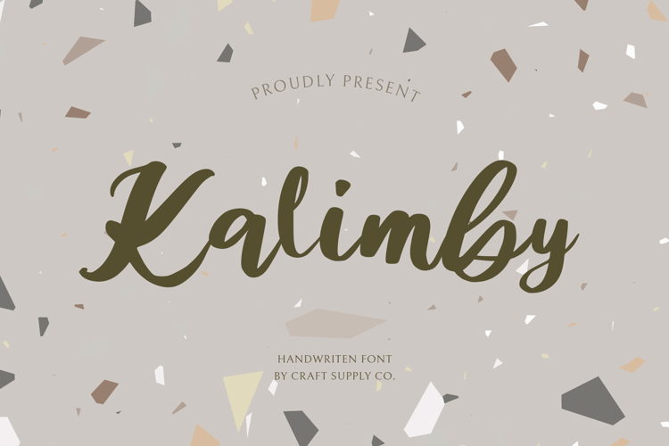 Font đám cưới kalimby