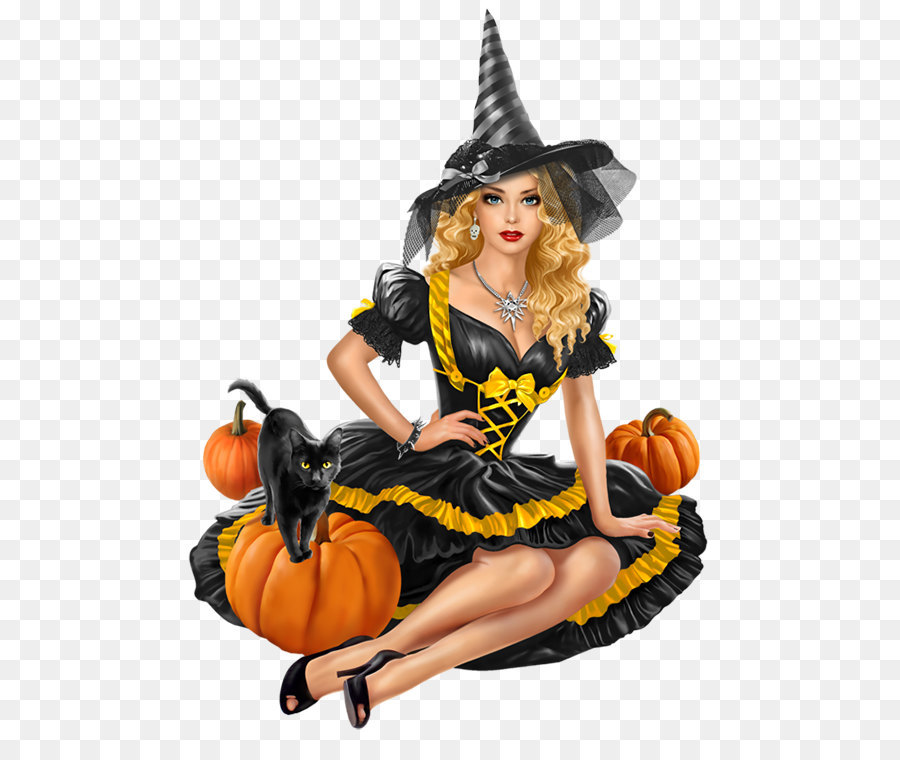Cô gái trong trang phục halloween