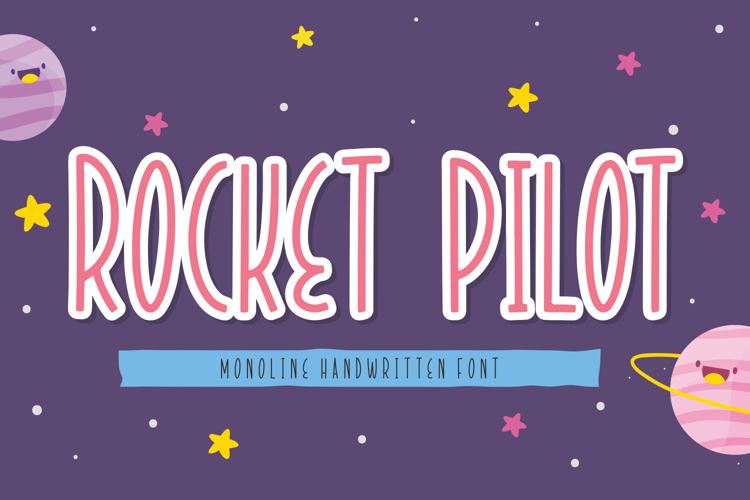 Font đám cưới rocket pilot