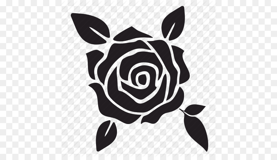 Hình png bông hồng đen