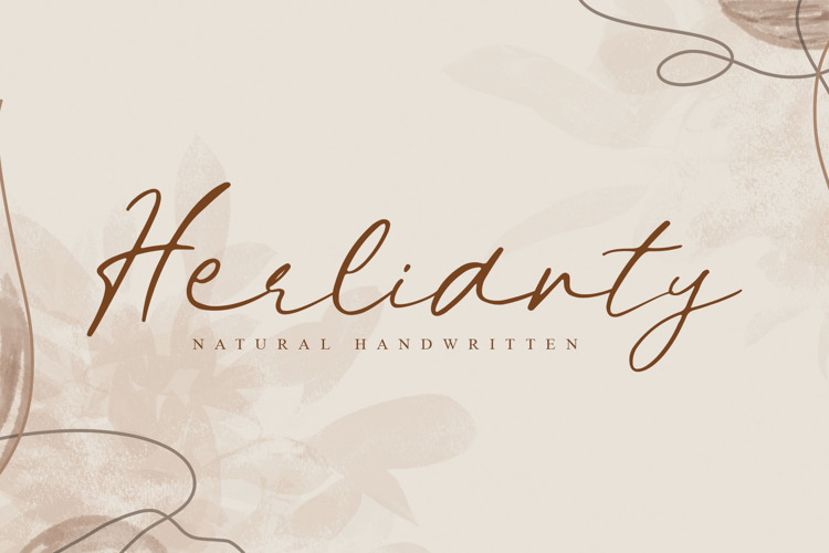 Font đám cưới herlianty