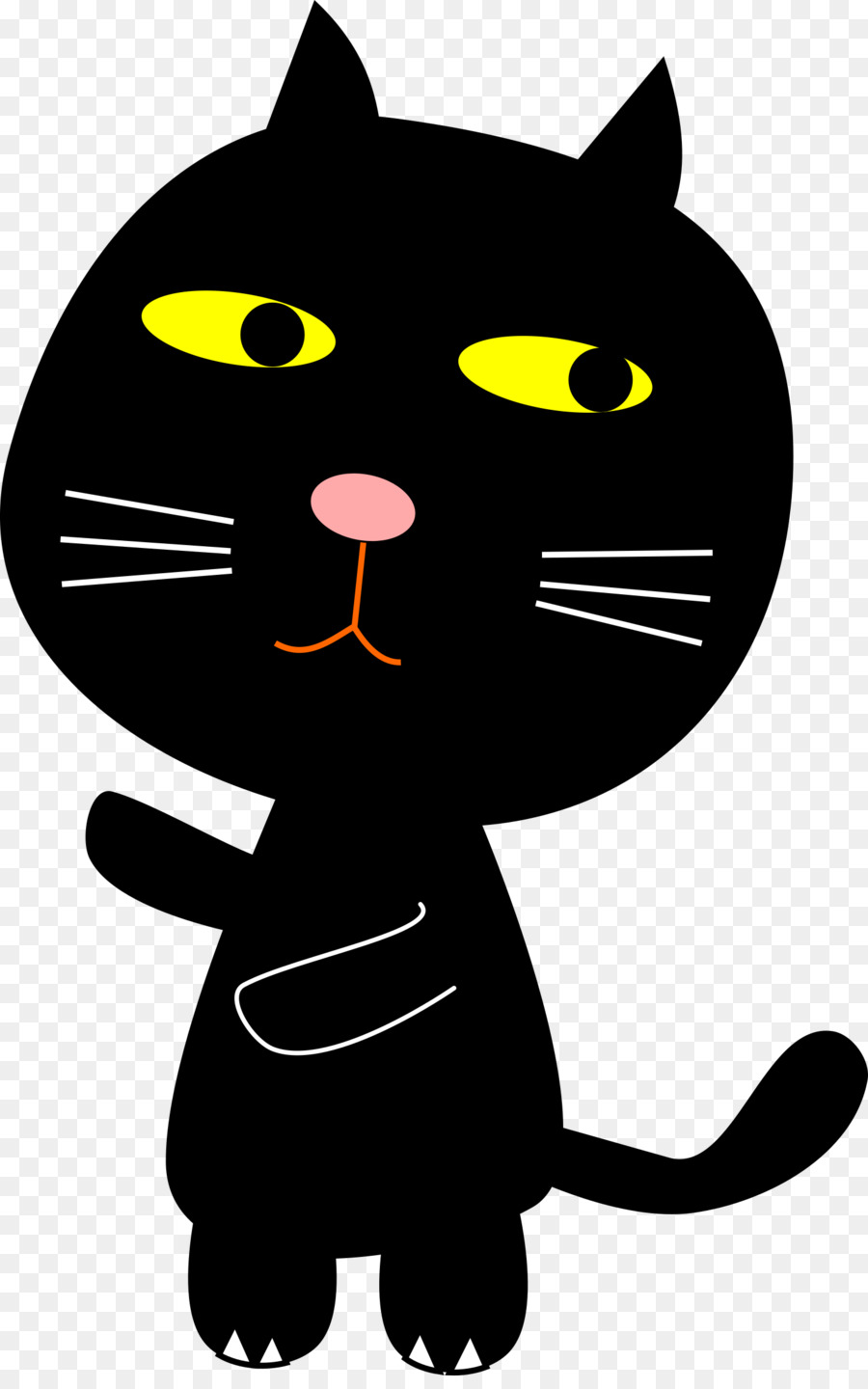 Mèo đen nhút nhát