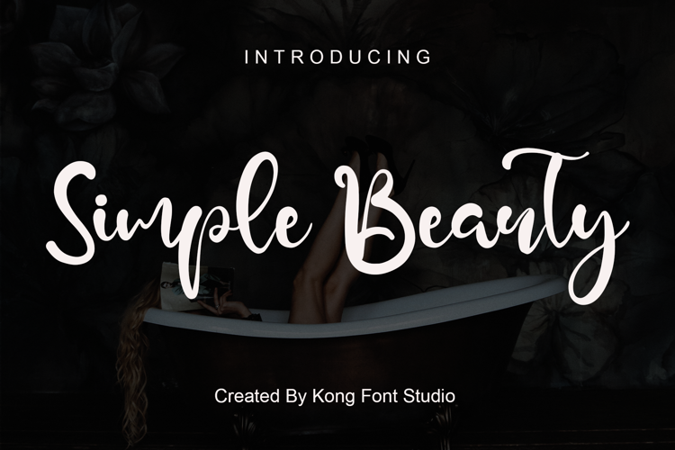 Font đám cưới simple beauty