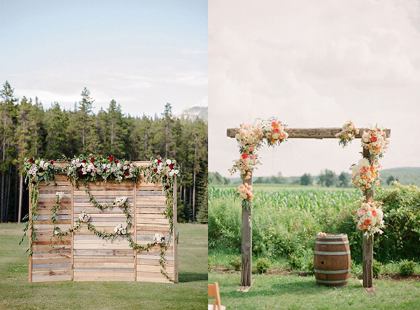 Tổng hợp background đám cưới tự làm