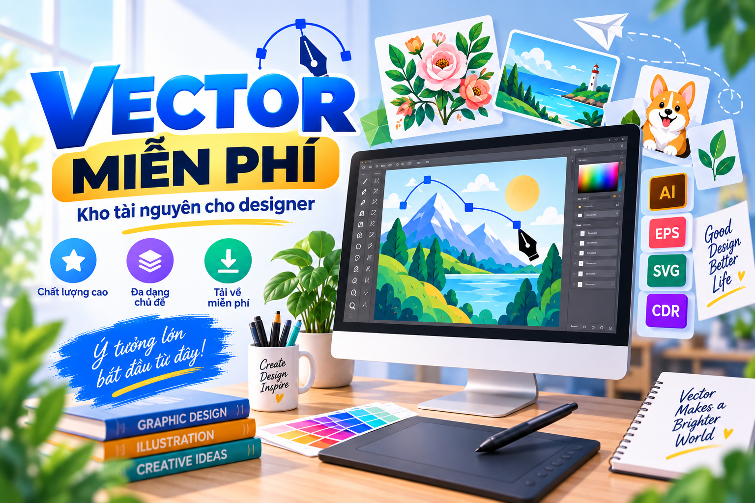 Vector Miễn Phí – Kho Ảnh Vector Free Đẹp, Chất Lượng Cao